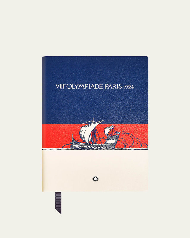 Fine Stationary Leather Notebook #146, Olympic Heritage Paris